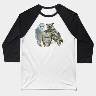 Smart as an Owl Baseball T-Shirt